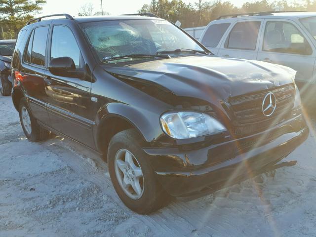 4JGAB54E5YA160703 - 2000 MERCEDES-BENZ ML 320 BLACK photo 9