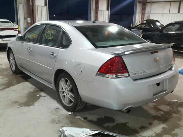 2G1WC5E36C1290750 - 2012 CHEVROLET IMPALA LTZ SILVER photo 3