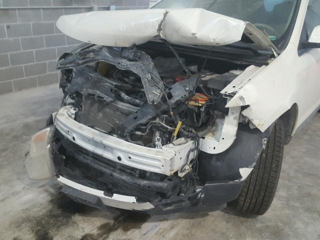 2FMDK48C08BA57502 - 2008 FORD EDGE SEL WHITE photo 9