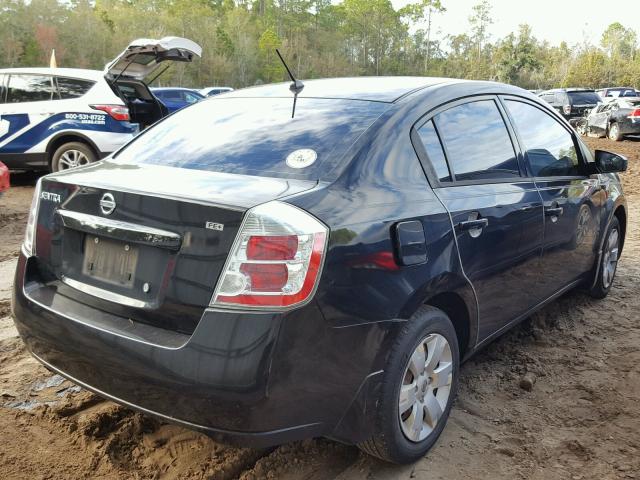 3N1AB61E59L678905 - 2009 NISSAN SENTRA 2.0 BLACK photo 4