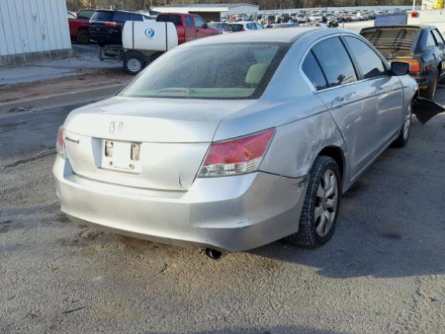 1HGCP257X8A107395 - 2008 HONDA ACCORD EX SILVER photo 4