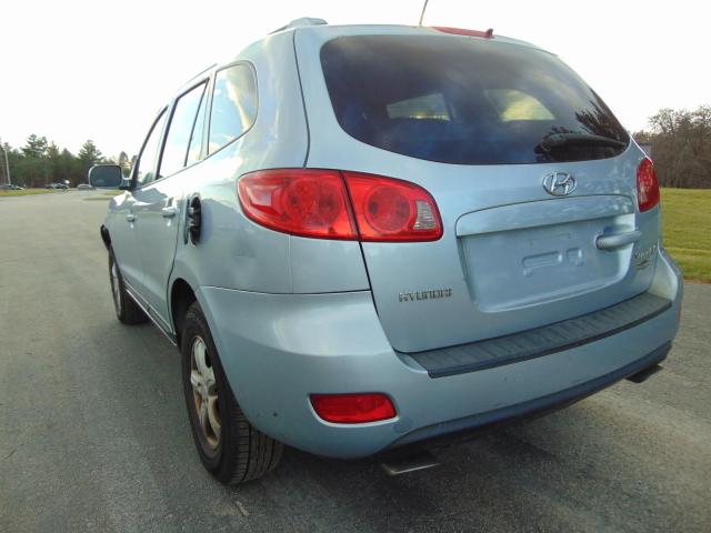 5NMSG13D07H054644 - 2007 HYUNDAI SANTA FE G BLUE photo 4