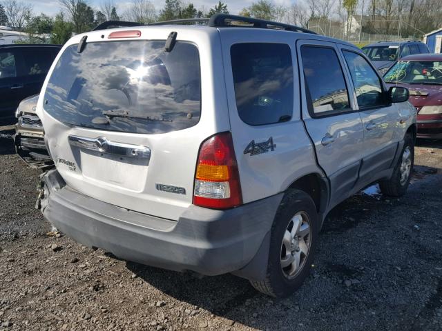 4F2YU06B42KM20285 - 2002 MAZDA TRIBUTE DX 灰色 照片 4