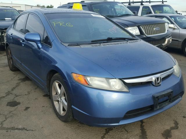 2HGFA16938H516896 - 2008 HONDA CIVIC EXL BLUE photo 1