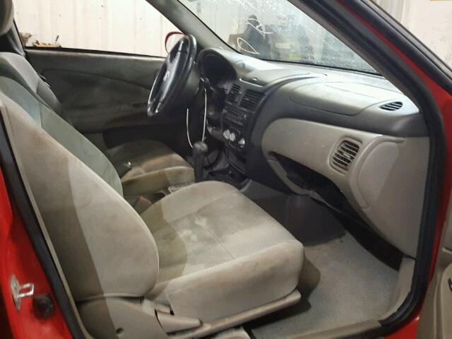 3N1AB51D33L717340 - 2003 NISSAN SENTRA SE- RED photo 5