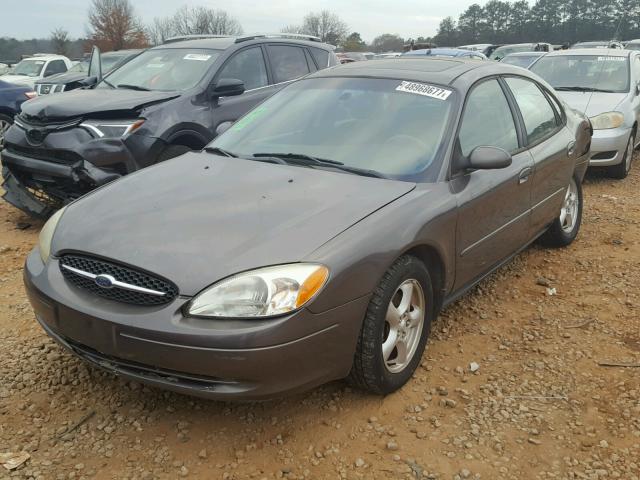 1FAFP55U22A154405 - 2002 FORD TAURUS SES GRAY photo 2