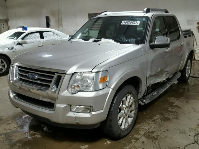 1FMEU53K37UB52941 - 2007 FORD EXPLORER S SILVER photo 2