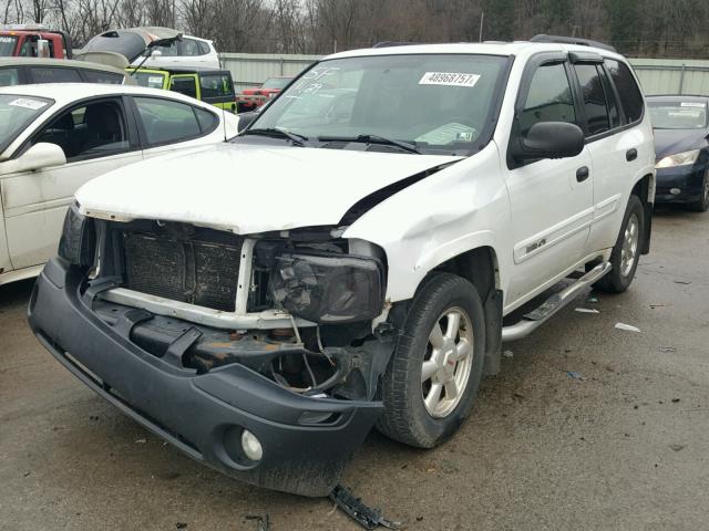 1GKDT13S342339622 - 2004 GMC ENVOY WHITE photo 2