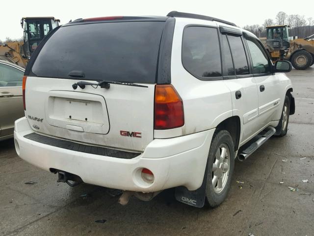 1GKDT13S342339622 - 2004 GMC ENVOY WHITE photo 4