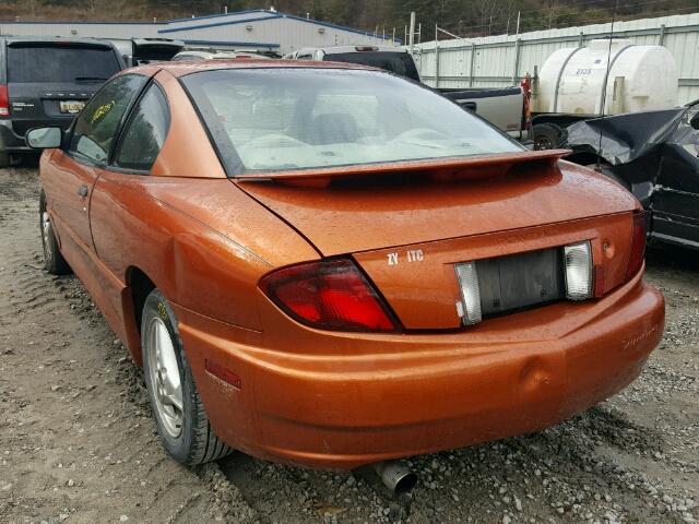 3G2JB12F25S146801 - 2005 PONTIAC SUNFIRE ORANGE photo 3