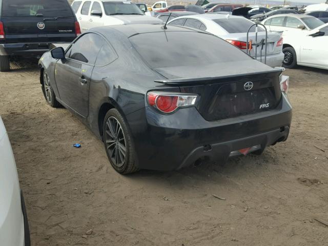 JF1ZNAA14E8703055 - 2014 TOYOTA SCION FR-S შავი ფოტო 3
