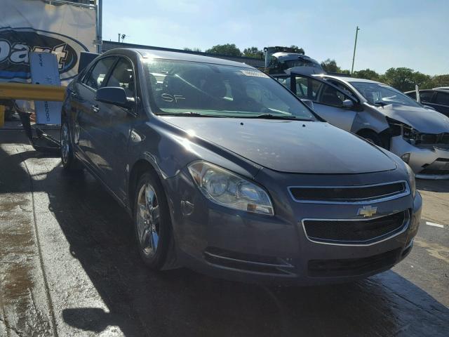 1G1ZH57B58F154922 - 2008 CHEVROLET MALIBU 1LT GRAY photo 1