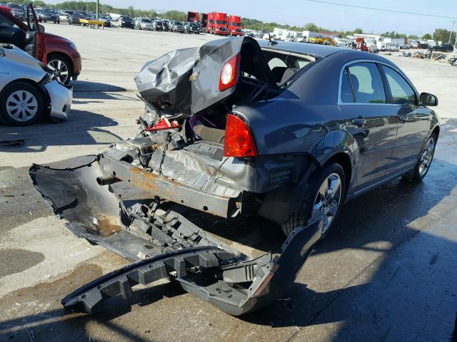 1G1ZH57B58F154922 - 2008 CHEVROLET MALIBU 1LT GRAY photo 4
