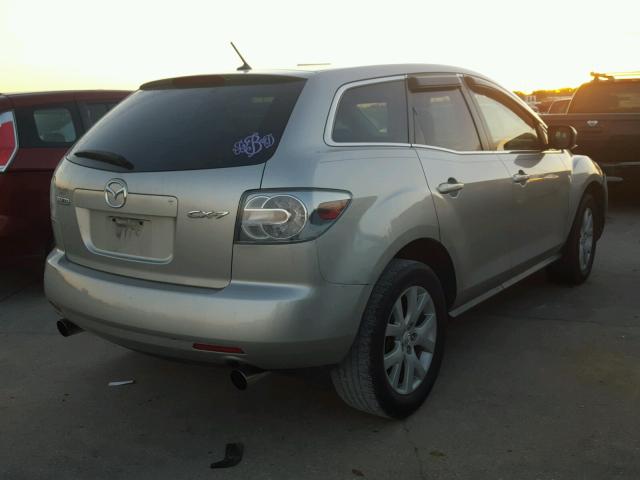 JM3ER293390220032 - 2009 MAZDA CX-7 SILVER photo 4