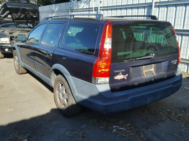 YV1SZ59H431097846 - 2003 VOLVO XC70 BLUE photo 3