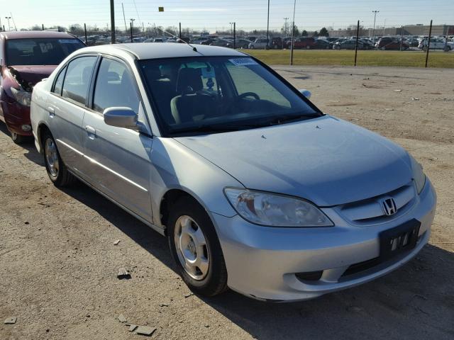 JHMES96614S002378 - 2004 HONDA CIVIC HYBR BLUE photo 1