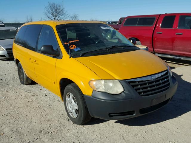 2A4GP44R07R174378 - 2007 CHRYSLER TOWN & COU YELLOW photo 1