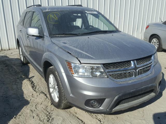 3C4PDCBG5GT145627 - 2016 DODGE JOURNEY SX SILVER photo 1