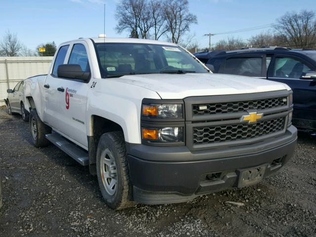 1GCVKPEC4EZ108202 - 2014 CHEVROLET SILVERADO WHITE photo 1