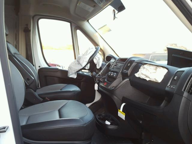 3C6TRVDG4HE503144 - 2017 RAM PROMASTER WHITE photo 5