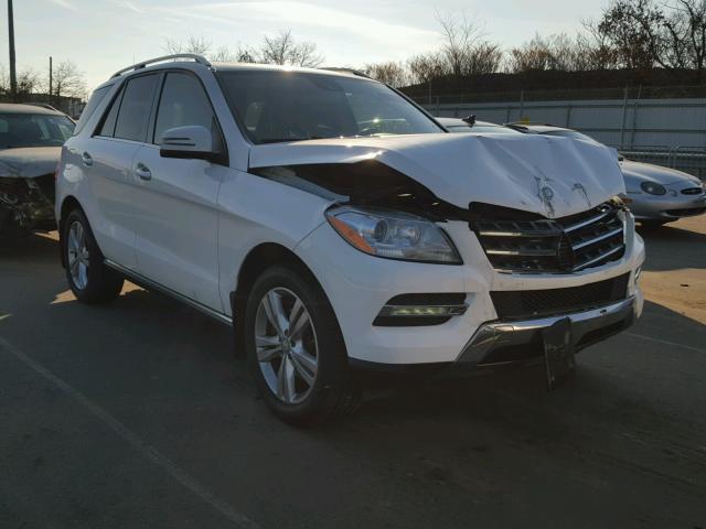 4JGDA0EB9FA507972 - 2015 MERCEDES-BENZ ML 250 BLU WHITE photo 1