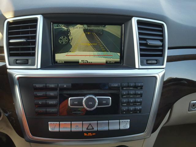 4JGDA0EB9FA507972 - 2015 MERCEDES-BENZ ML 250 BLU WHITE photo 9