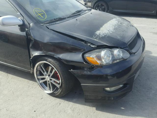 2T1BY30E85C355784 - 2005 TOYOTA COROLLA XR 黑色 照片 9
