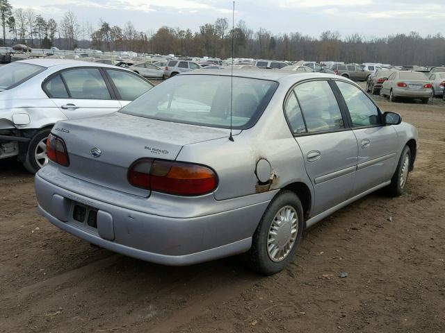 1G1ND52J1Y6241158 - 2000 CHEVROLET MALIBU SILVER photo 4