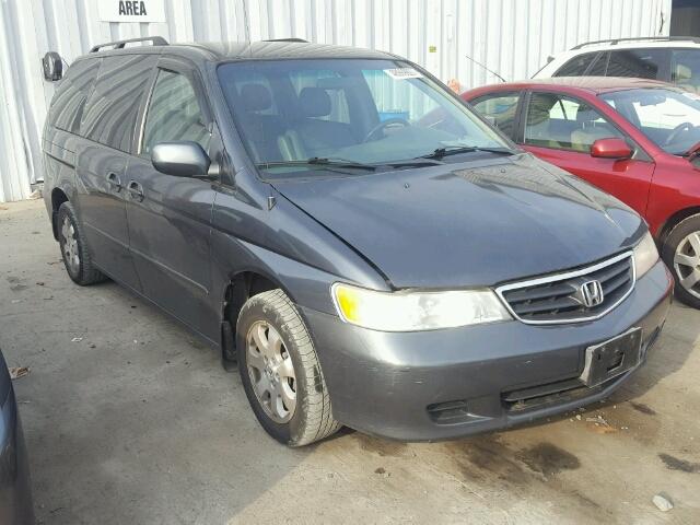 5FNRL187X4B141588 - 2004 HONDA ODYSSEY EX GRAY photo 1