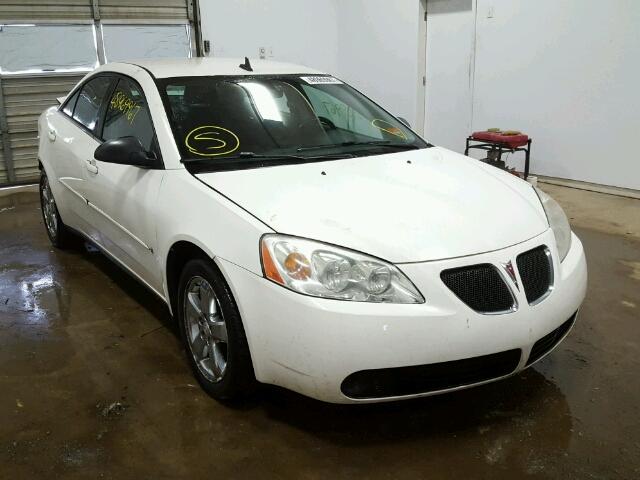 1G2ZH57N984145030 - 2008 PONTIAC G6 GT WHITE photo 1