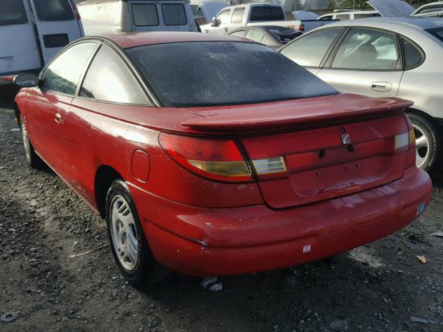1G8ZG1279XZ144939 - 1999 SATURN SC2 RED photo 3