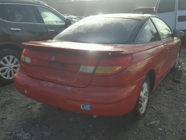 1G8ZG1279XZ144939 - 1999 SATURN SC2 RED photo 4