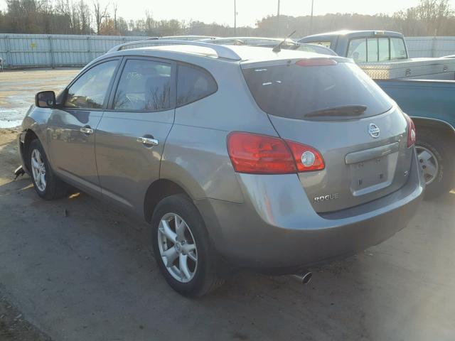 JN8AS5MT3AW502178 - 2010 NISSAN ROGUE S GRAY photo 3