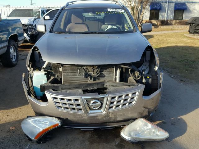 JN8AS5MT3AW502178 - 2010 NISSAN ROGUE S GRAY photo 9