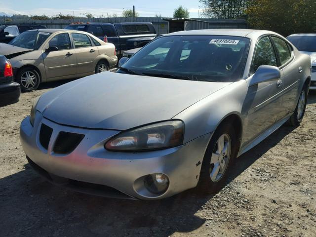 2G2WP552081130488 - 2008 PONTIAC GRAND PRIX GRAY photo 2