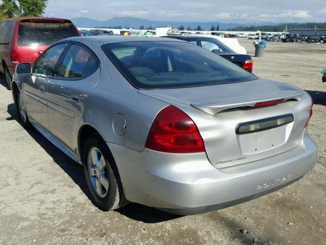 2G2WP552081130488 - 2008 PONTIAC GRAND PRIX GRAY photo 3
