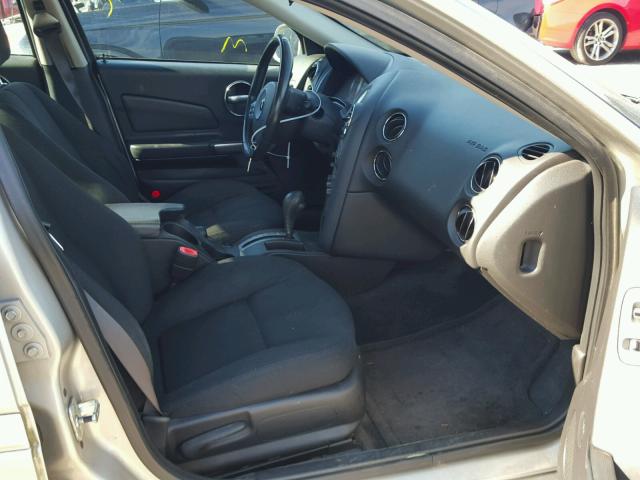 2G2WP552081130488 - 2008 PONTIAC GRAND PRIX GRAY photo 5