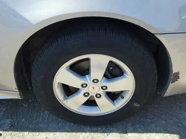 2G2WP552081130488 - 2008 PONTIAC GRAND PRIX GRAY photo 9