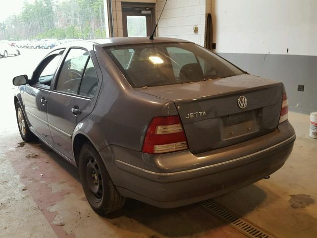 3VWSA69M95M032204 - 2005 VOLKSWAGEN JETTA GLS GRAY photo 3