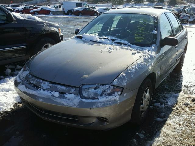 1G1JC52F647213289 - 2004 CHEVROLET CAVALIER TAN photo 2