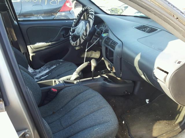 1G1JC52F647213289 - 2004 CHEVROLET CAVALIER TAN photo 5