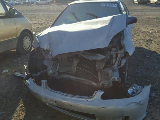 2HGEJ6617YH504818 - 2000 HONDA CIVIC BASE SILVER photo 7