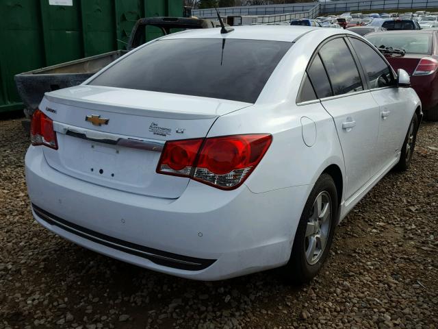 1G1PF5SC1C7400817 - 2012 CHEVROLET CRUZE LT WHITE photo 4