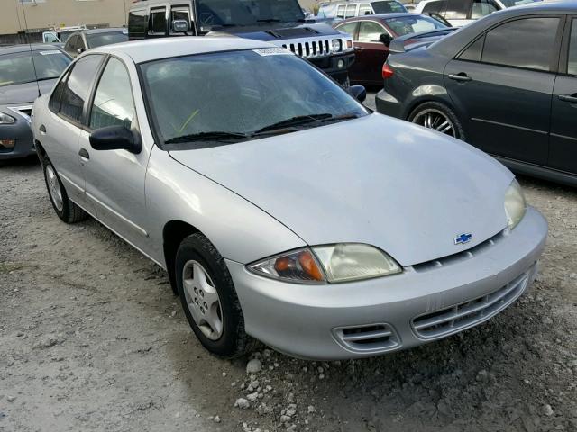 1G1JC524927413076 - 2002 CHEVROLET CAVALIER B SILVER photo 1