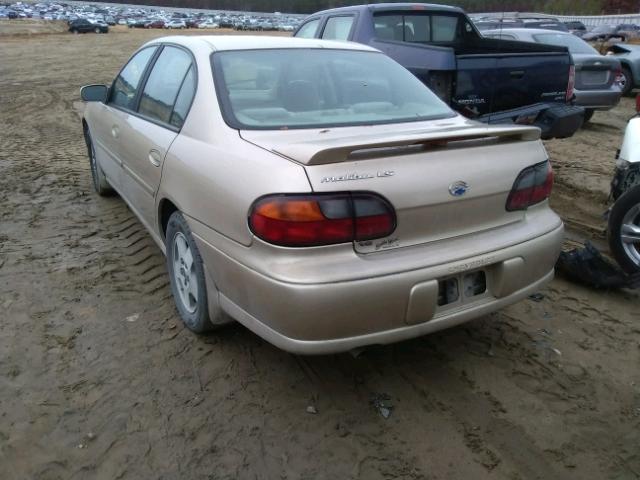 1G1NE52J22M590278 - 2002 CHEVROLET MALIBU LS 米色 照片 3