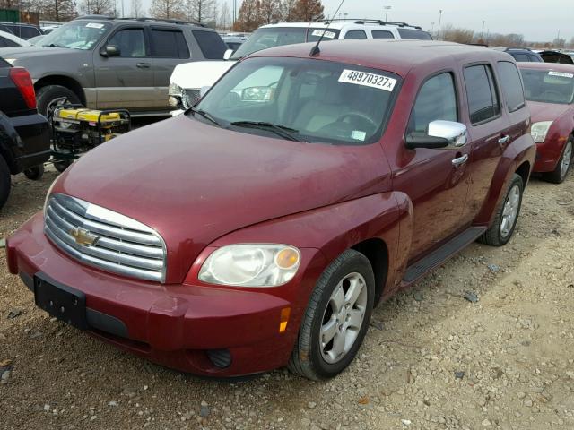 3GNDA23P46S620863 - 2006 CHEVROLET HHR LT BURGUNDY photo 2