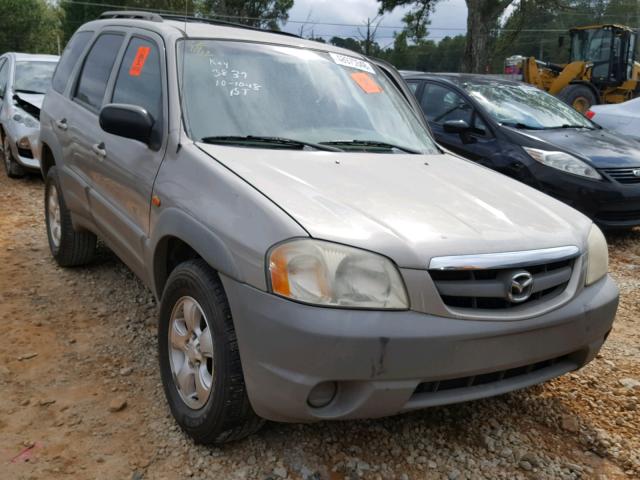 4F2YU071X1KM56180 - 2001 MAZDA TRIBUTE DX GRAY photo 1