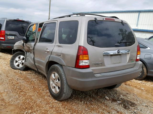 4F2YU071X1KM56180 - 2001 MAZDA TRIBUTE DX 灰色 照片 3