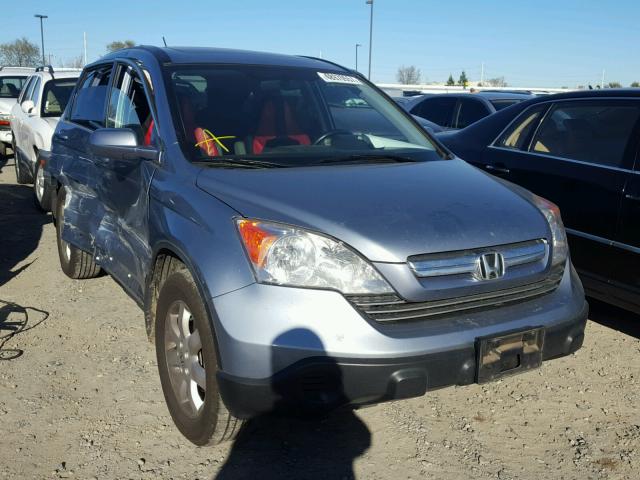 JHLRE48719C023187 - 2009 HONDA CR-V EXL BLUE photo 1