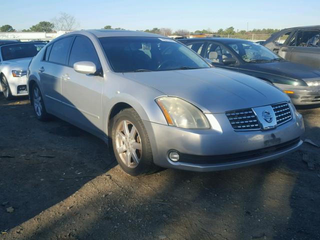 1N4BA41E44C899091 - 2004 NISSAN MAXIMA SE SILVER photo 1